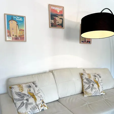 Apartman Matignon T3 6 Personnes Climatise Parking Hyères